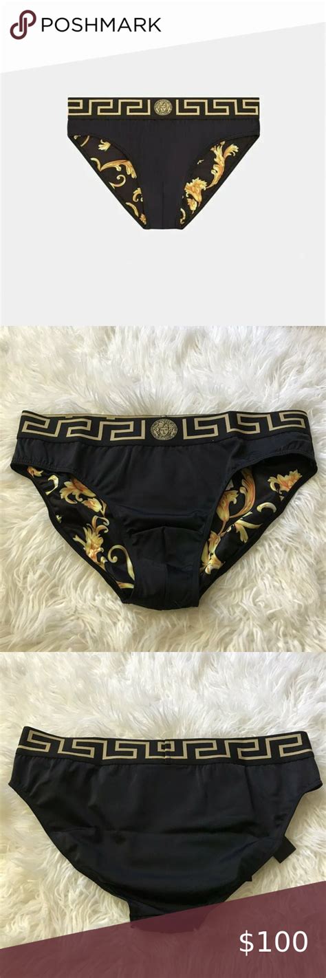 fake versace mens underwear|versace men's swim brief.